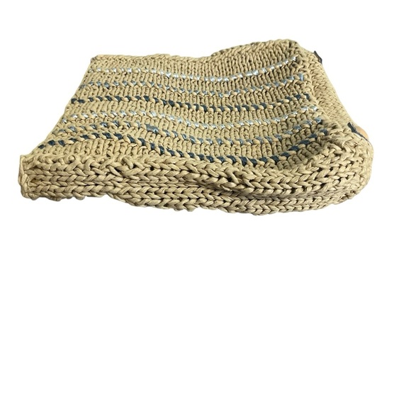 The Sak Tan and Blue Textured Shoulder Bag - Picture 11 of 11